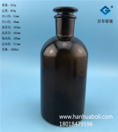 1000ml小口茶色试剂玻璃瓶
