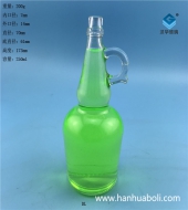 250ml小口玻璃单耳油瓶