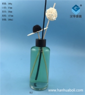200ml圆柱型无火藤条玻璃香薰瓶