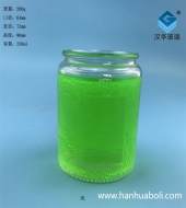 250ml太阳花玻璃蜡烛杯