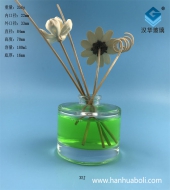 180ml平口圆形香薰玻璃分装瓶
