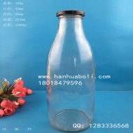 1000ml饮料玻璃瓶