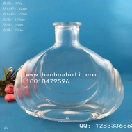 700ml出口工艺玻璃酒瓶