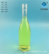 250ml透明玻璃酒瓶