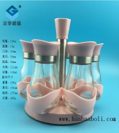 100ml乳白色调料玻璃瓶套装